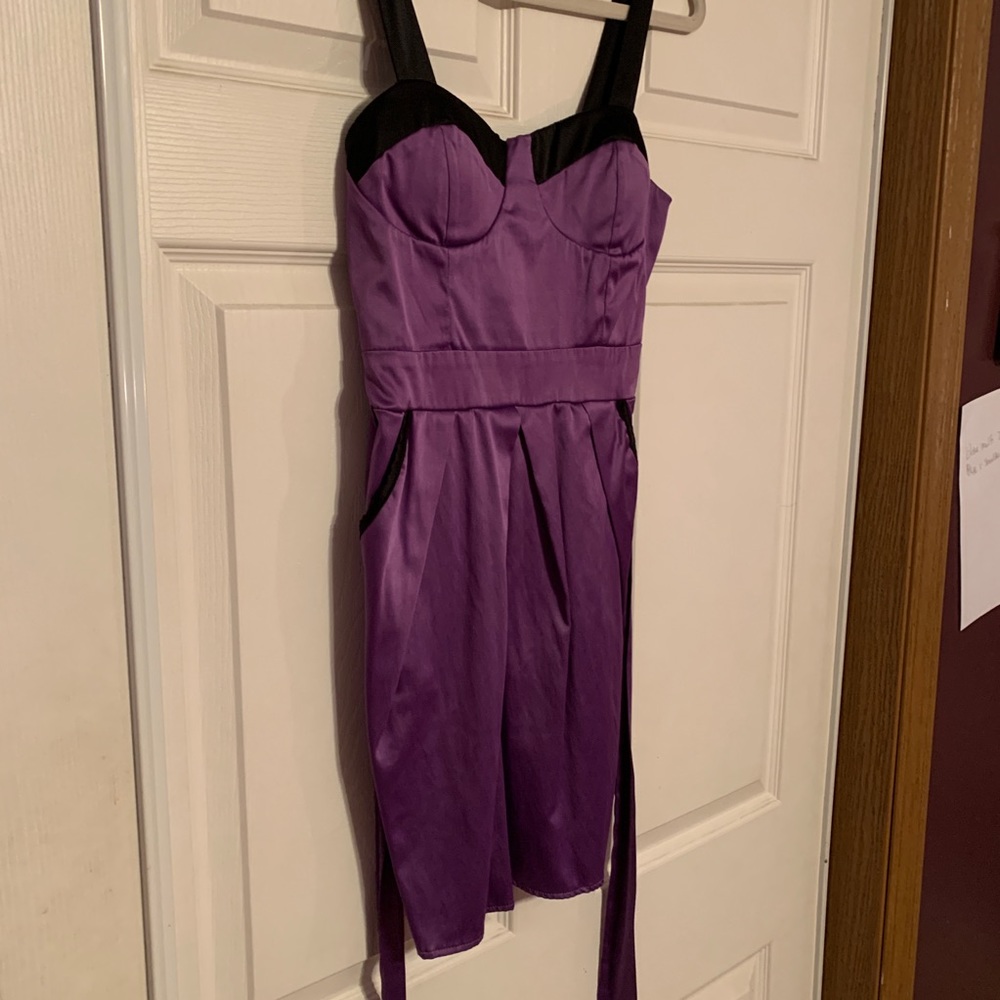 Pretty Good purple cocktail dress